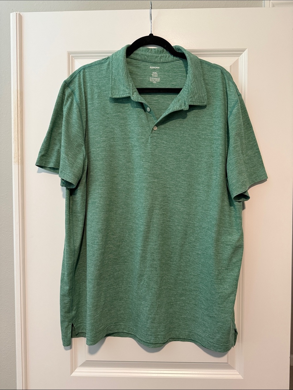 Sonoma Green Heather Polo Shirt